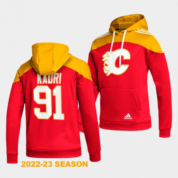 Nazem Kadri Calgary Flames Stylish Red 2022-23 AER...