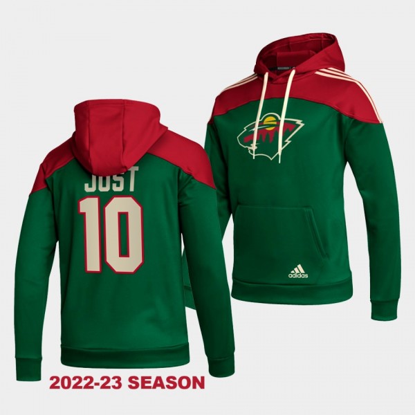 Tyson Jost Minnesota Wild Stylish Green 2022-23 AE...