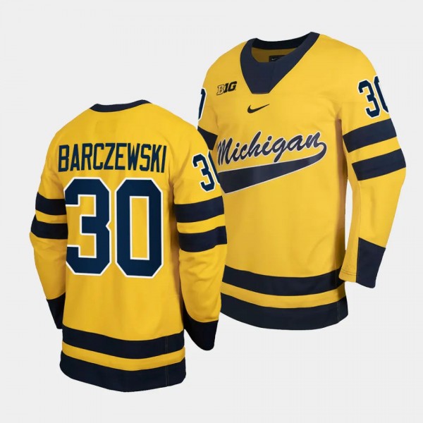 Jacob Barczewski Michigan Wolverines Classic Hocke...