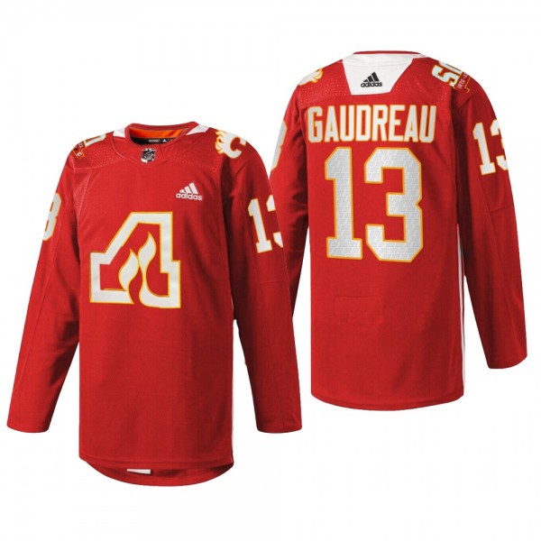 Atlanta Flames 50th Anniversary Johnny Gaudreau Je...