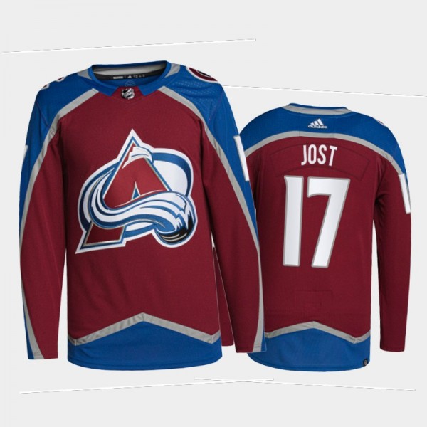 Colorado Avalanche Primegreen Authentic Tyson Jost...