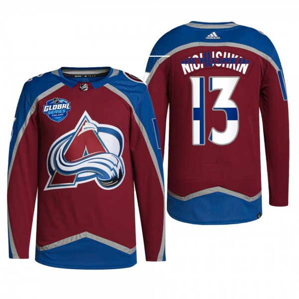 Valeri Nichushkin Avalanche 2022 NHL Global Series...