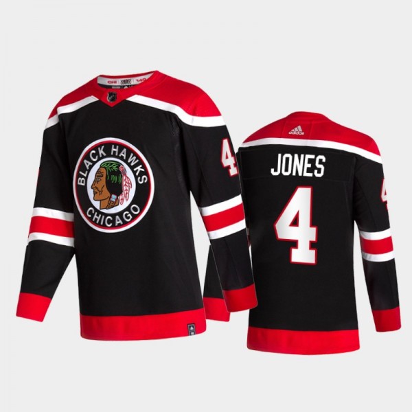 Seth Jones 2021 Reverse Retro Chicago Blackhawks B...