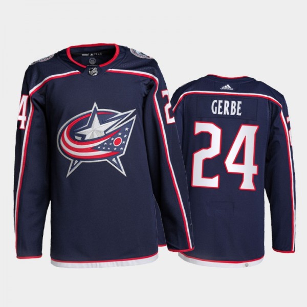 Columbus Blue Jackets Pro Authentic Nathan Gerbe H...