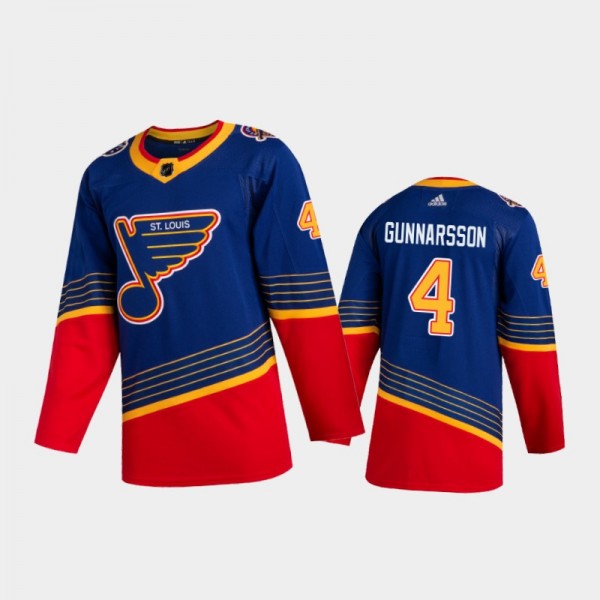 Carl Gunnarsson Blues 2019-20 Retro ADIZERO Authen...