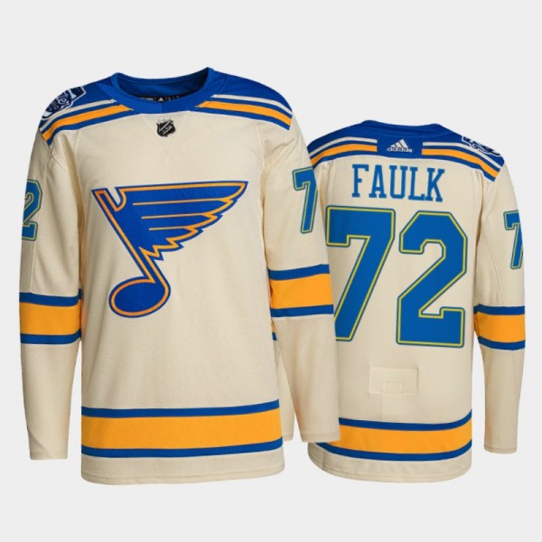 Justin Faulk 2022 Winter Classic St. Louis Blues C...