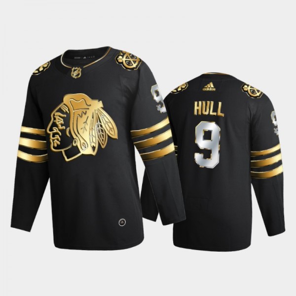 2020-21 Bobby Hull Retired Authentic Golden Limite...