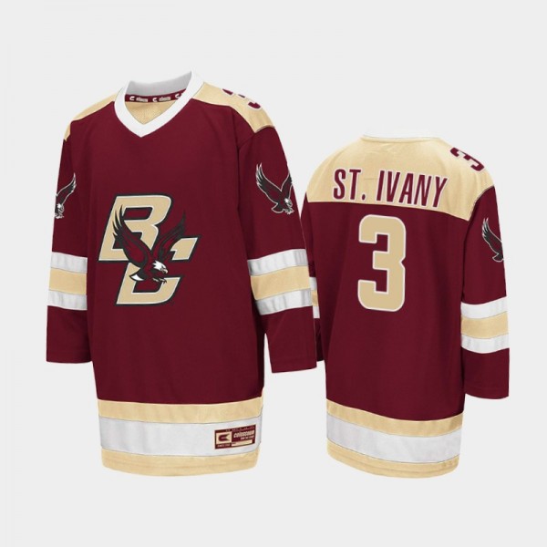 Jack St. Ivany College Hockey Boston College Eagle...