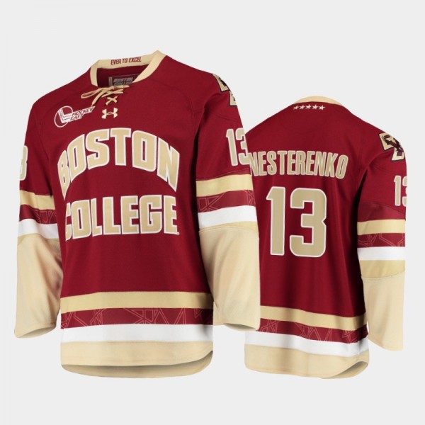 2021-22 Boston College Eagles Nikita Nesterenko Re...