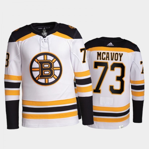 Boston Bruins Pro Authentic Charlie McAvoy Away Je...