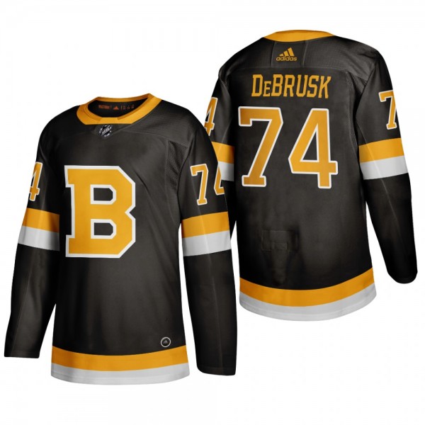 Jake DeBrusk Bruins 2019-20 Alternate ADIZERO Jers...