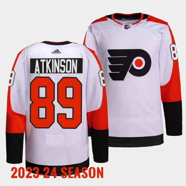 Cam Atkinson Philadelphia Flyers 2023-24 Away Whit...