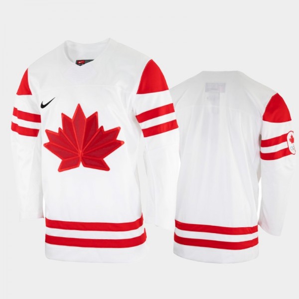 Canada Hockey 2022 Beijing Winter Olympic White Me...