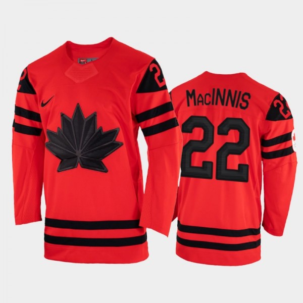 Canada Hockey Al MacInnis 2002 Winter Olympic Jersey Red