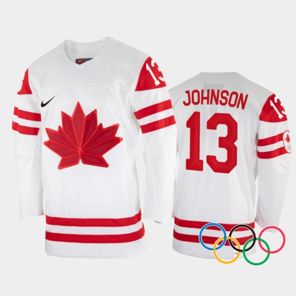 Canada Hockey Kent Johnson 2022 Winter Olympics Ho...