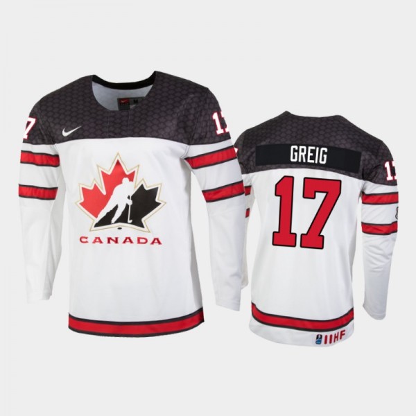 Canada Ridly Greig 2022 IIHF World Junior Champion...