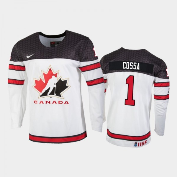 Canada Sebastian Cossa 2022 IIHF World Junior Cham...