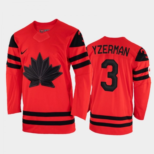 Canada Hockey Steve Yzerman 2002 Winter Olympic Je...