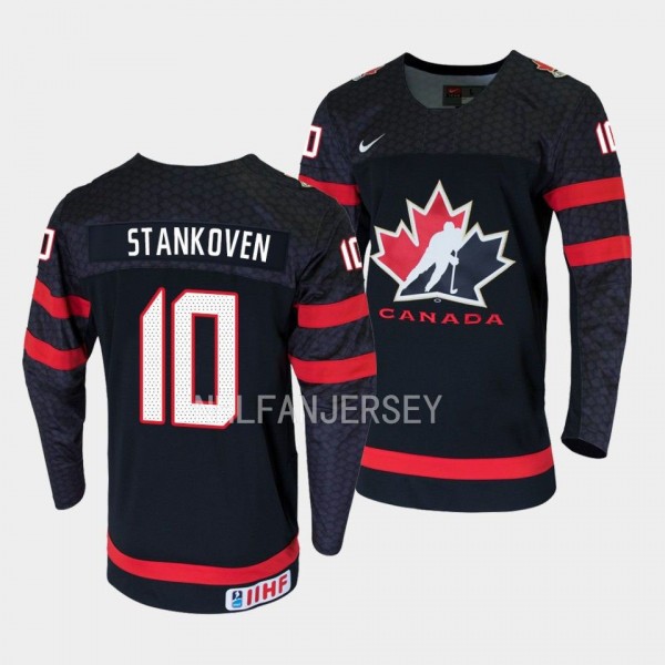 Logan Stankoven 2023 IIHF World Junior Champions C...