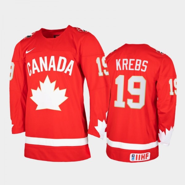 Peyton Krebs 2021 IIHF World Junior Championship C...