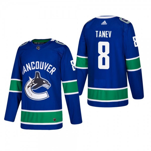 Christopher Tanev Vancouver Canucks Home Player Authentic Jersey Blue