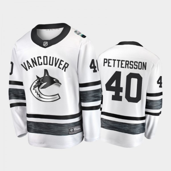 Elias Pettersson 2019 NHL All-Star White Player Men's Jersey Vancouver Canucks