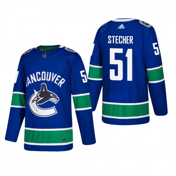 Troy Stecher Vancouver Canucks Home Player Authent...