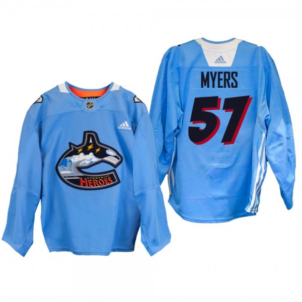 Canucks Community Heroes Tyler Myers Jersey Warm U...