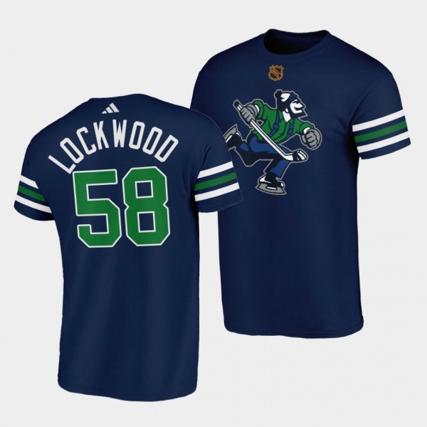 Vancouver Canucks Reverse Retro Will Lockwood #58 ...