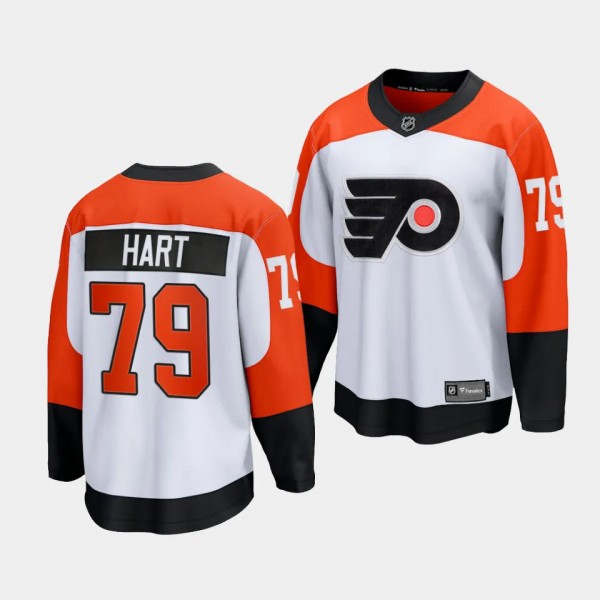 Carter Hart Philadelphia Flyers 2023-24 Away White...