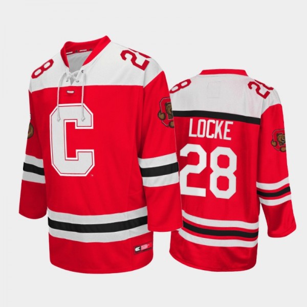 Brenden Locke Cornell Big Red College Hockey Jerse...