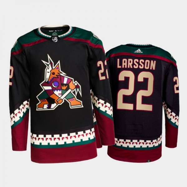 Arizona Coyotes Primegreen Authentic Johan Larsson Home Jersey 2021-22