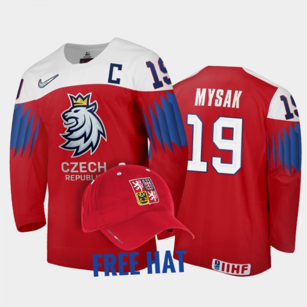 Czechia Hockey Jan Mysak 2022 IIHF World Junior Ch...