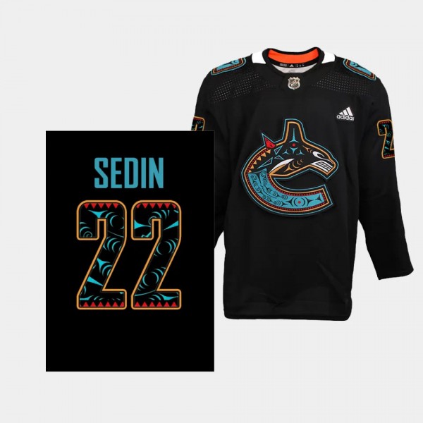 Vancouver Canucks First Nations 2023 Daniel Sedin ...