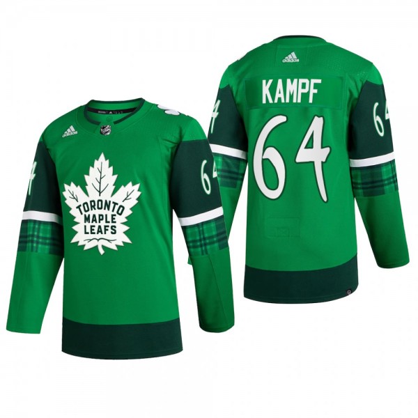 Toronto Maple Leafs David Kampf #64 St. Patrick 20...