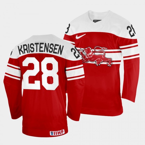 Emil Kristensen 2022 IIHF World Championship Denma...