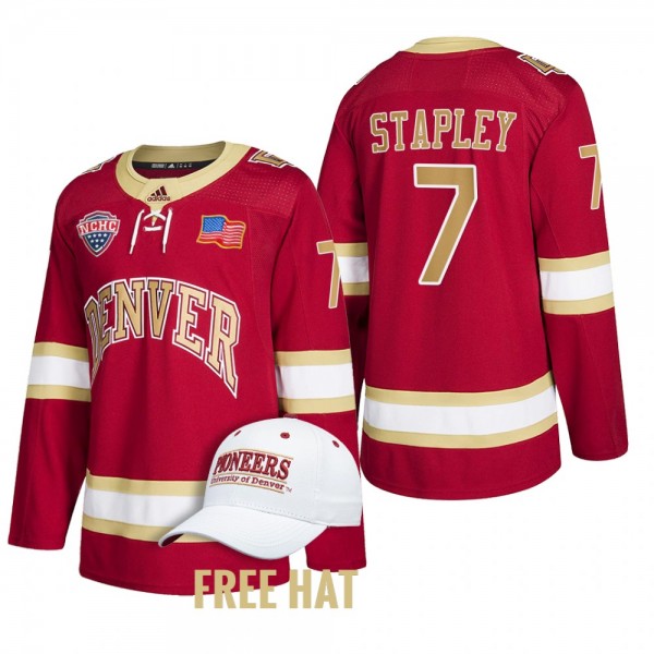 Denver Pioneers Brett Stapley #7 2022 NCAA Regiona...