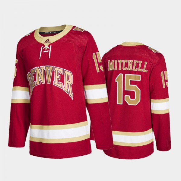 College Hockey Ian Mitchell Denver Pioneers Road J...