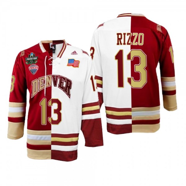 Denver Pioneers Massimo Rizzo Split Edition Crimso...