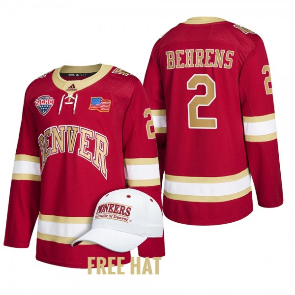 Denver Pioneers Sean Behrens #2 2022 NCAA Regional...