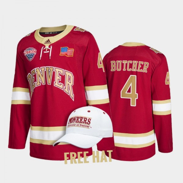 Denver Pioneers Will Butcher Alumni Crimson Hockey...