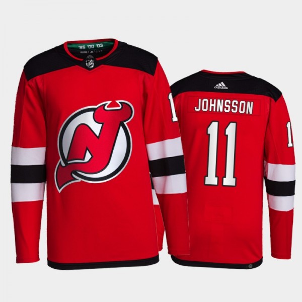 New Jersey Devils Primegreen Authentic Andreas Joh...