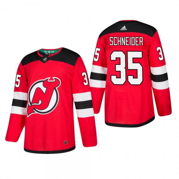 Cory Schneider New Jersey Devils Home Player Authe...
