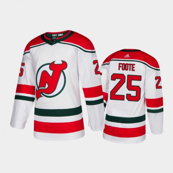 Nolan Foote Alternate New Jersey Devils White 2020...