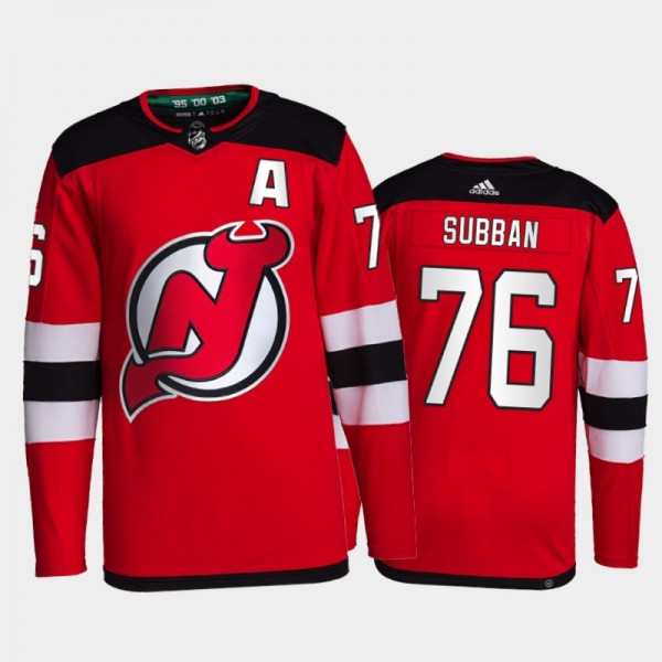 New Jersey Devils Primegreen Authentic P.K. Subban...