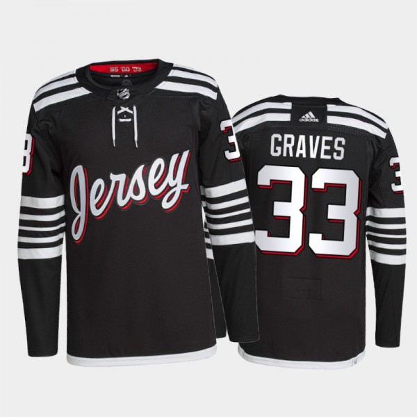 New Jersey Devils Alternate Ryan Graves Primegreen...