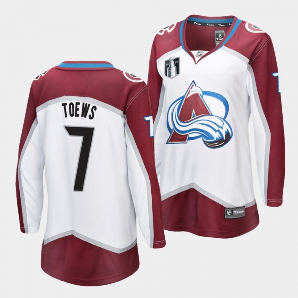 Devon Toews Avalanche 2022 Stanley Cup Final Away ...