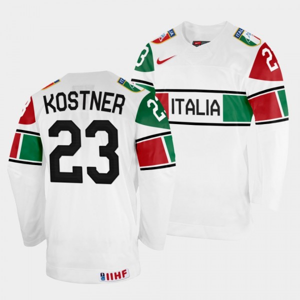 Italy 2022 IIHF World Championship Diego Kostner #...