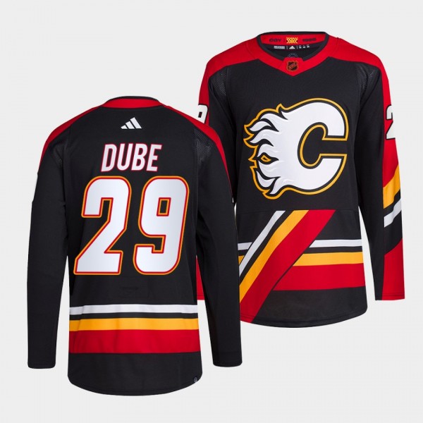 Dillon Dube Calgary Flames 2022 Reverse Retro 2.0 ...