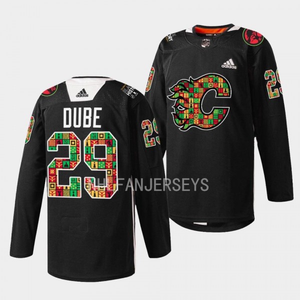 Calgary Flames 2023 Black History Month Dillon Dub...